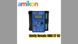 Bently Nevada 1900 27 03 Vibration Monitor Module Solution